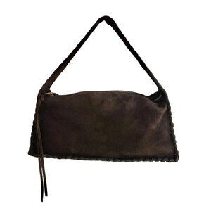 Cheval Firenze Brown Suede Clutch Bag 🇮🇹